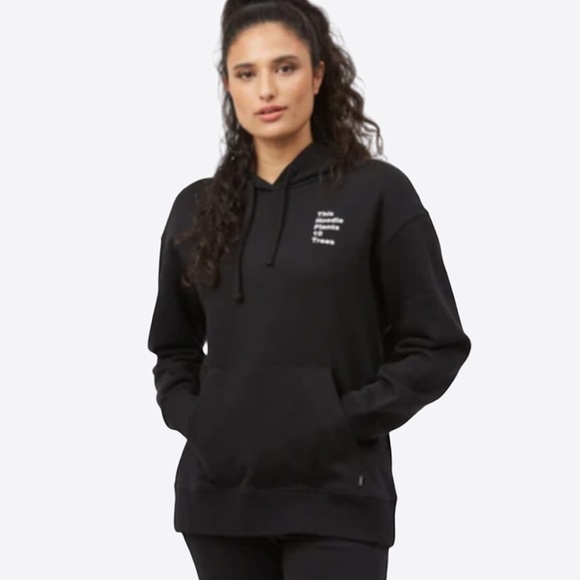 Ten Tree Eco Facts Oversized Hoodie Sz. Medium *LIMITED EDITION* - Picture 7 of 9